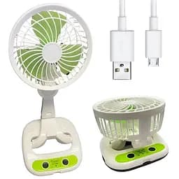 Настільний вентилятор з LED підсвіткою та USB, KC-7900 - мініатюра 5