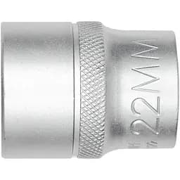 Головка торцевая Wurth шестигранная 1/2IN короткая SW22 Red Stripe (5763012022)