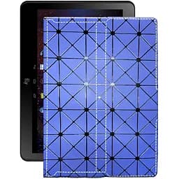 Чохол StatusCASE з екошкіри для планшету Fly Life Connect 10.1 Синій ромб
