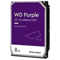 Жорсткий диск 3.5" 8Tb Western Digital Purple, SATA3, 256 Мб, 5640 об/хв (WD85PURZ)