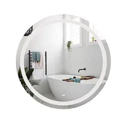 Дзеркало Lidz Aria R800 з LED-підсвічуванням Touch, з антизапотіванням, з диммером яскравості LD78LR800