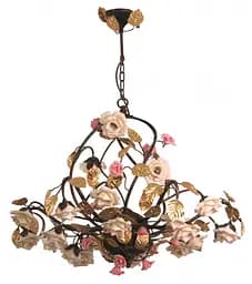 Люстра підвісна Brille галогенна флористика G4 10W BR (BKL-198S/21)