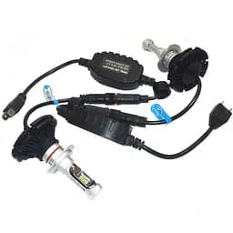 Комплект світлодіодних ламп Guarand 7S H7 ZES 5000k 6000Lm 12-24v - мініатюра 2