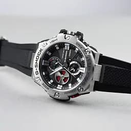 Наручний чоловічий годинник оригінальні Casio G-Shock GST-B100-1AER Японія з полімерним ремінцем (модуль 5513) - мініатюра 2