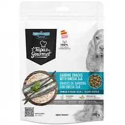TAPAS GOURMET Натуральные лакомства для собак, 190г САРДИНЫ