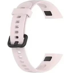 Силиконовый ремешок Primo для фитнеса браслета Huawei Band 4 (ADS-B29) Light Pink