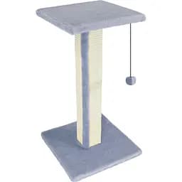 Дряпка для котів Lucky Pet будинок Верховина 36х36х54 см сіра 