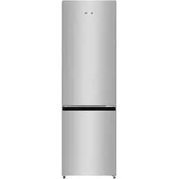 Холодильник Edler ED-328NS, Inox, двокамерний, з нижньою мор. камерою, No Frost, загальний об'єм 250L, корисний об'єм 189L/61L, електронне керування, суперзаморожування, режим `відпустка`, A+, 178x55x60см
