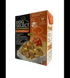 Вологий корм для собак DogSelect з індичкою, яблуками та овочами, 375 г