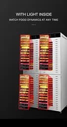 Дегідратор сушарка комерційний Food Dehydrator SS - 80H для овочів фруктів м'яса грибів 80 лотків 6000Вт - мініатюра 5