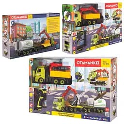 Автоконструктор Otamanko 3-в-1 Комунальна служба Навантажувач з піддоном - мініатюра 4