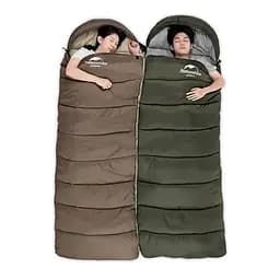 Спальник Naturehike U350 NH20MSD07 R правий Коричневий (1047-6927595767221-R) - мініатюра 2