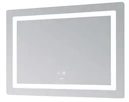 Дзеркало Lidz Kubis (KU2) 900х700 мм з LED-підсвічуванням Touch LD78LF90448452 - мініатюра 4