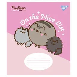 Зошит Yes Pusheen The Cat A5, 12 аркушів в лінію (767613)