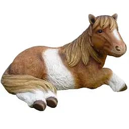 Декоративна фігурка Engard Лоша Цукат 41 х 29.8 х 23.8 см білий з коричневим