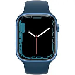 Apple Watch Series 7 GPS, 45mm, Синій, Abyss Blue Sport Band (Grade A) Seller Refurbished - мініатюра 2