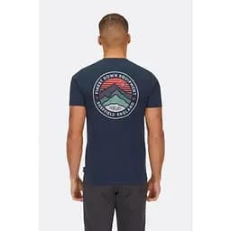 Футболка Rab Basecamp 3 Peak Tee Dark Blue L (1033-RB QCC-05-TMB-LRG) - мініатюра 2