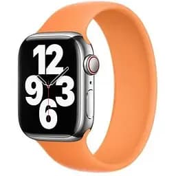 Силіконовий ремінець CasePro Solo Loop Marigold Size М для Apple Watch 42mm/41mm/40mm/38mm