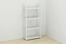 Етажерка 4/60 Ferrum-decor Серії Коннект 120x60x28 білий ДСП Білий 16мм (FRD-104242) - мініатюра 4