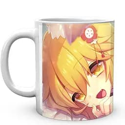 Кружка GeekLand Бережная 800-летняя жена The Helpful Fox Senko-san eyes FSS 02.08 330 мл разноцветная