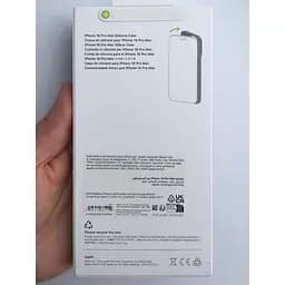 Оригінальний силіконовий чохол Silicone Case with MagSafe для Apple Iphone 16 Pro Max Denim MYYU3ZM/A - мініатюра 3