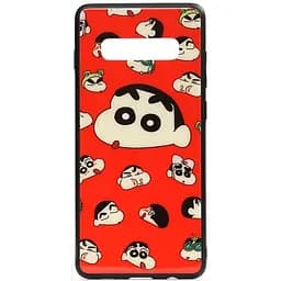 Чохол-накладка Toto Cartoon Print Glass Case Samsung Galaxy S10+ A monkey