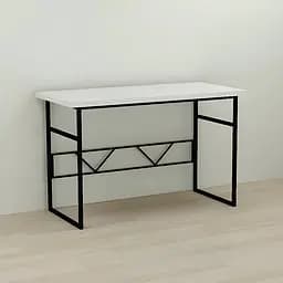 Комп'ютерний стіл Ferrum-decor Райан 75x140x60 чорний ДСП Білий 32мм (FRD-103696)