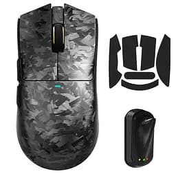 Ігрова бездротова мишка Attack Shark X11 ULTRA / Три режими підключення / Carbon Fiber / Сенсор PAW3950MAX / 42000 DPI / Black - мініатюра 2