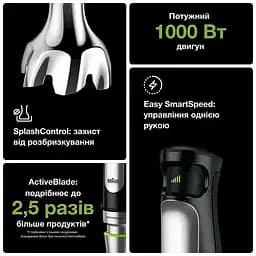 Блендер заглибний Braun MultiQuick 7 MQ7087X - мініатюра 5