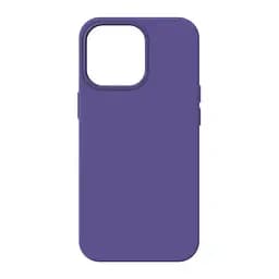 Силиконовый чехол для Apple iPhone 14 Pro, ICON2 Case, фиолетовый, противоударный, панель, защита всего корпуса, матовая поверхность Soft Touch, выступает над дисплеем, совместим с защитными стеклами и пленками, с микрофиброй