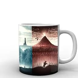 Кружка GeekLand The Lord of the Rings все части LR.02.029 330 мл белая