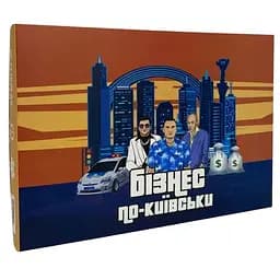 Настольная игра FlixPlay Монополия Бизнес по-Киевски украинский язык (PLR-0028)