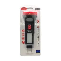 Ручний акумуляторний ліхтар Wimpex WX-2894 із захистом IPX4 1+12LED Зарядка від мережі Чорний / Червоний - мініатюра 7