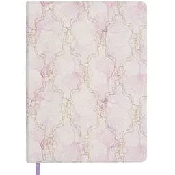 Ежедневник датированный Buromax Bloom 2026 A5 искусственная кожа фиолетовый (BM.21156-07)