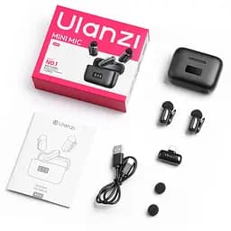 Мікрофон Ulanzi A200 Mini Mic (Black) (A046) - мініатюра 2