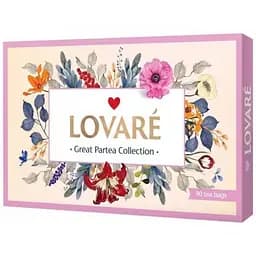 Набір чаю Lovare Great party 18 видів 180 г