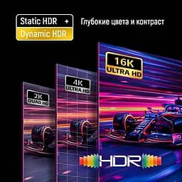 Кабель ColorWay DisplayPort-DisplayPort V2.1 16K 3м, Black (CW-CBDP092-BK) - мініатюра 9