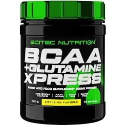 Амінокислота Scitec Nutrition BCAA+Glutamine Xpress Citrus mix 300 г