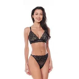 Комплект белья Anais Loretta L/XL (черный)