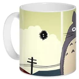 Кухоль GeekLand Мій сусід Тоторо My Neighbor Totoro мінімалізм NT.02.023 330 мл білий