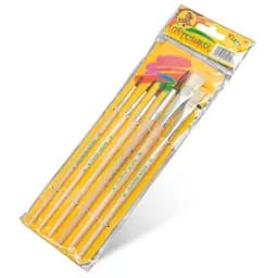 Набір пензлів 6 шт, щетина, поні AB-6 Peppy Pinto MARCO (6941571399084)