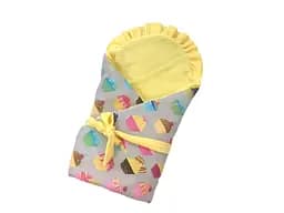 Мусліновий плед-конверт Moontime "Тістечка"