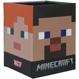 Стакан для письменных принадлежностей Yes Minecraft картон (708620)