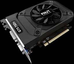 Відеокарта GeForce GTX 750 Ti 2GB Palit (NE5X75TS1341-1073F) Б/В - мініатюра 2