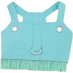 Сарафан Ginger бавовна з бахромою XL ОГ-50 Д-40 см м'ятний (35201)