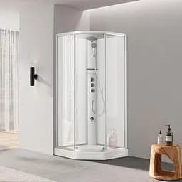 Душевой бокс Dusel Glare сатин 900x900x2100 559001
