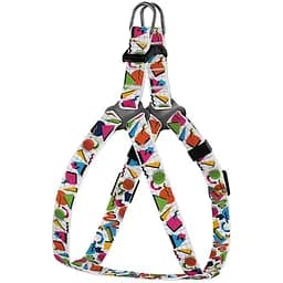 Шлея для собак дрібних порід BronzeDog Urban Art Геометрія XXS 24-30 см