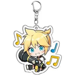Брелок акриловый Вокалоид Лен Кагаминэ Vocaloid Len Kagamine 5 см