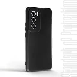 Чехол-накладка для смартфона OPPO Reno12 Pro, противоударный, силиконовый, термополиуретановый (ТПУ), с защитой камеры и корпуса, черный, защита всего корпуса, ArmorStandart (ARM77969) - мініатюра 2