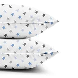 Набір наволочок Cosas B&G stars 50х70 см блакитний (SetPillow_StarsBlueGrey_50х70) - мініатюра 3
